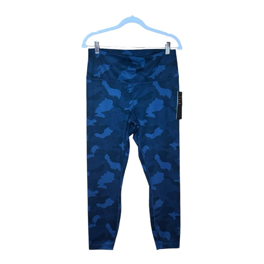 90 DEGREE BY REFLEX Camo Print Hi Rise Ankle Legging L NWT - Picture 3 of 9